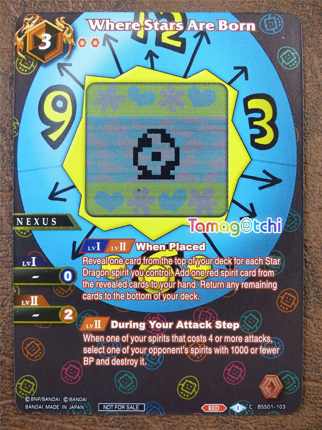 Battle Spirits Saga: Where Stars Are Born BSS01-103 Tamagotchi