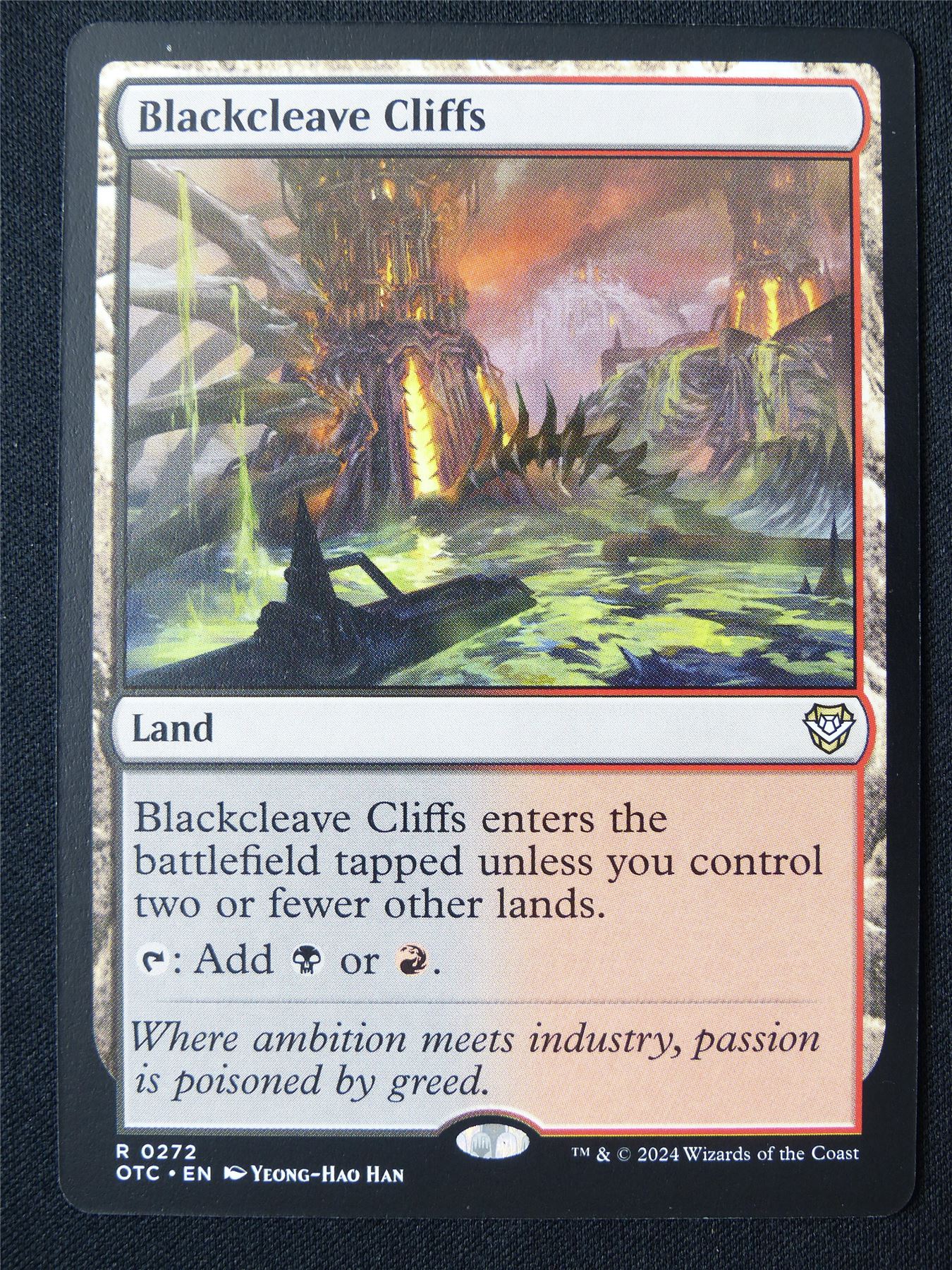 Blackcleave Cliffs - OTC - Mtg Card #1QM