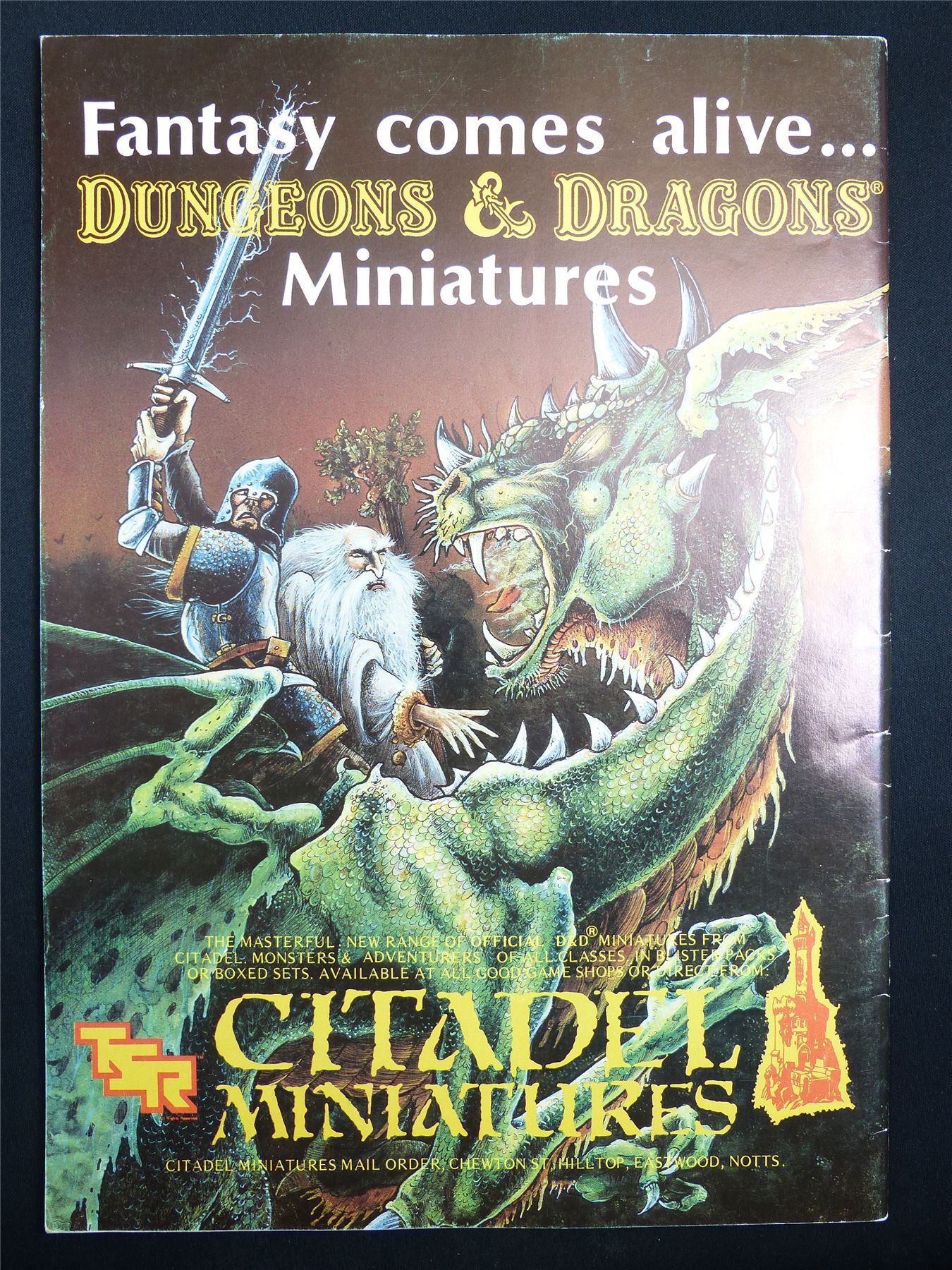 Vintage White Dwarf #67 OOP - Warhammer Magazine #L3
