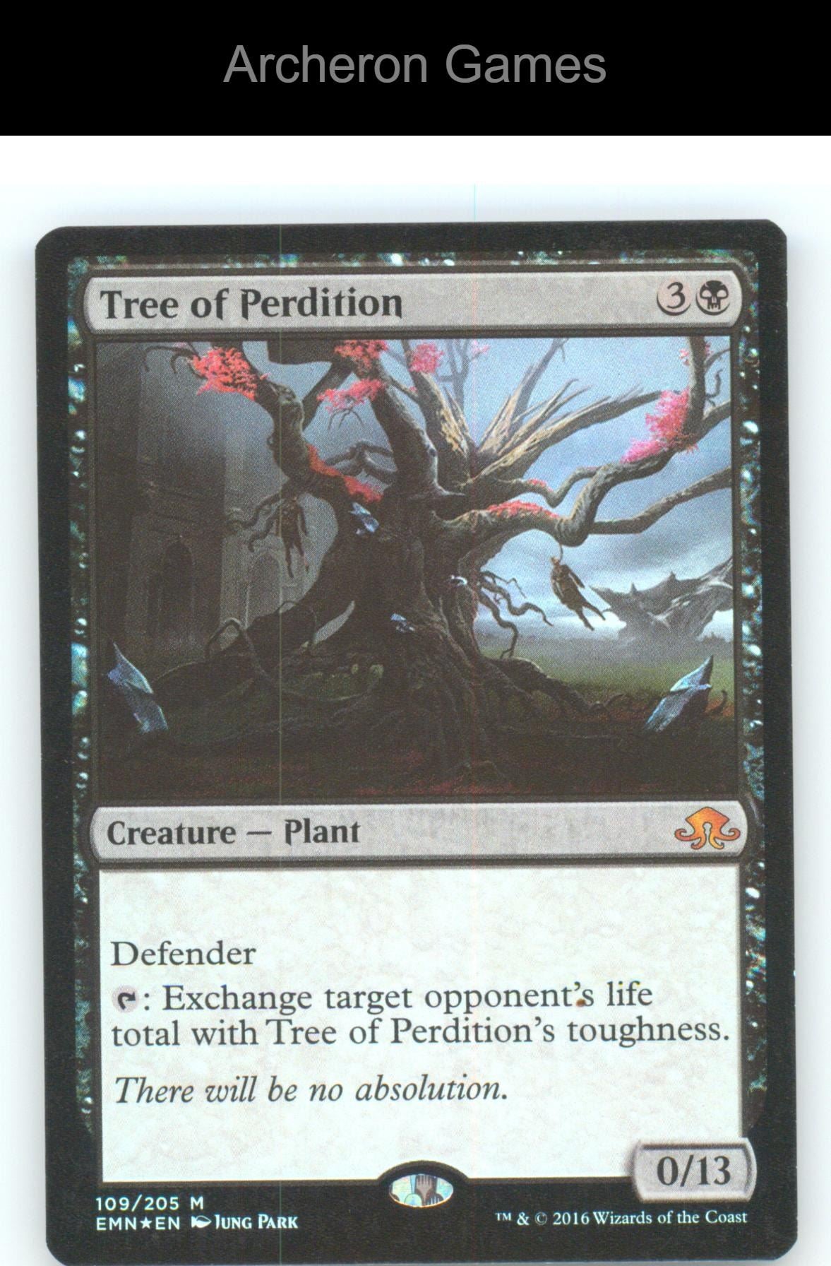Tree of Perdition EMN 109 Mythic MTG Card Eldritch Moon FOIL