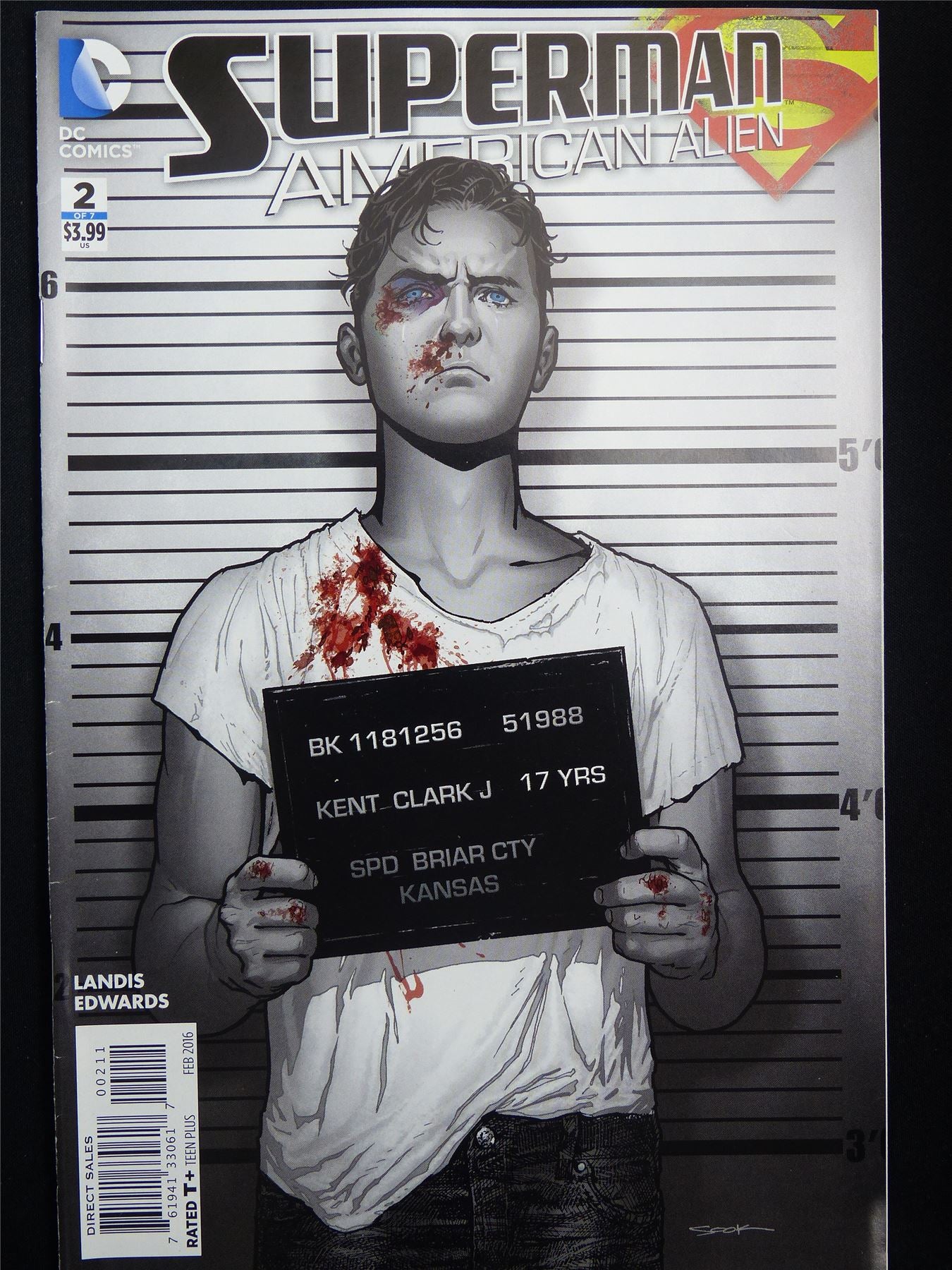SUPERMAN: American Alien #2 - DC Comic #3OZ