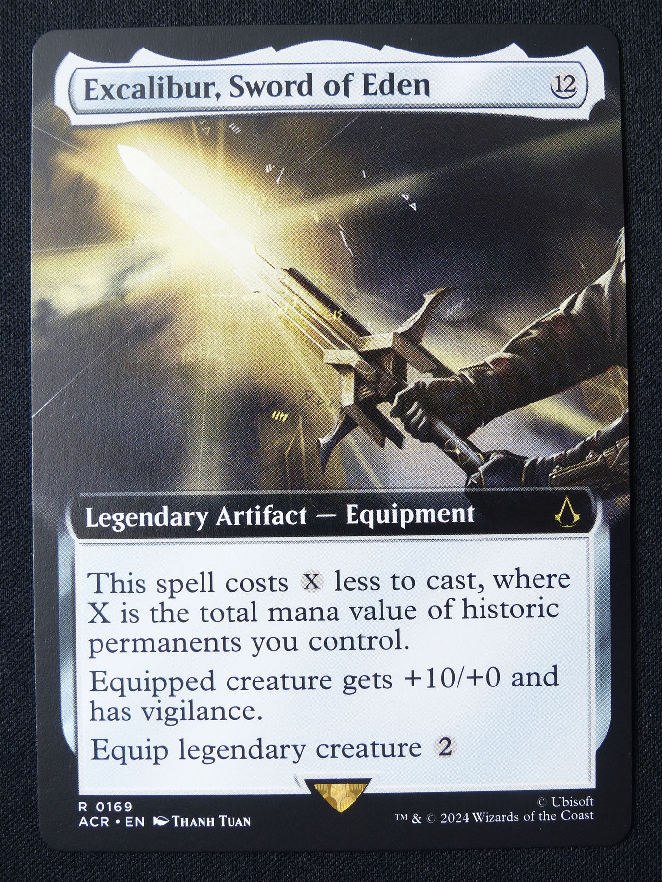 Excalibur Sword of Eden Extended Art - ACR - Mtg Card #1JX