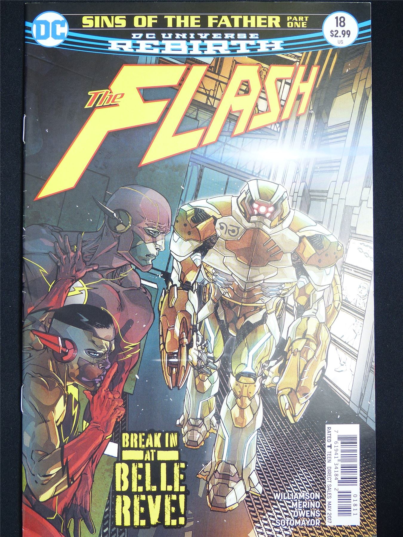 The FLASH #18 Rebirth - DC Comic #36