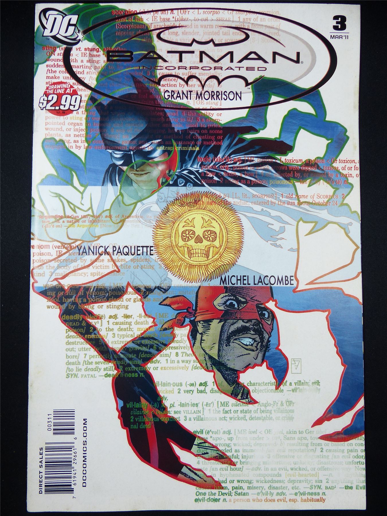 BATMAN Incorporated #3 - DC Comic #39X
