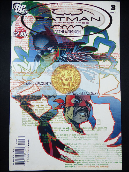 BATMAN Incorporated #3 - DC Comic #39X