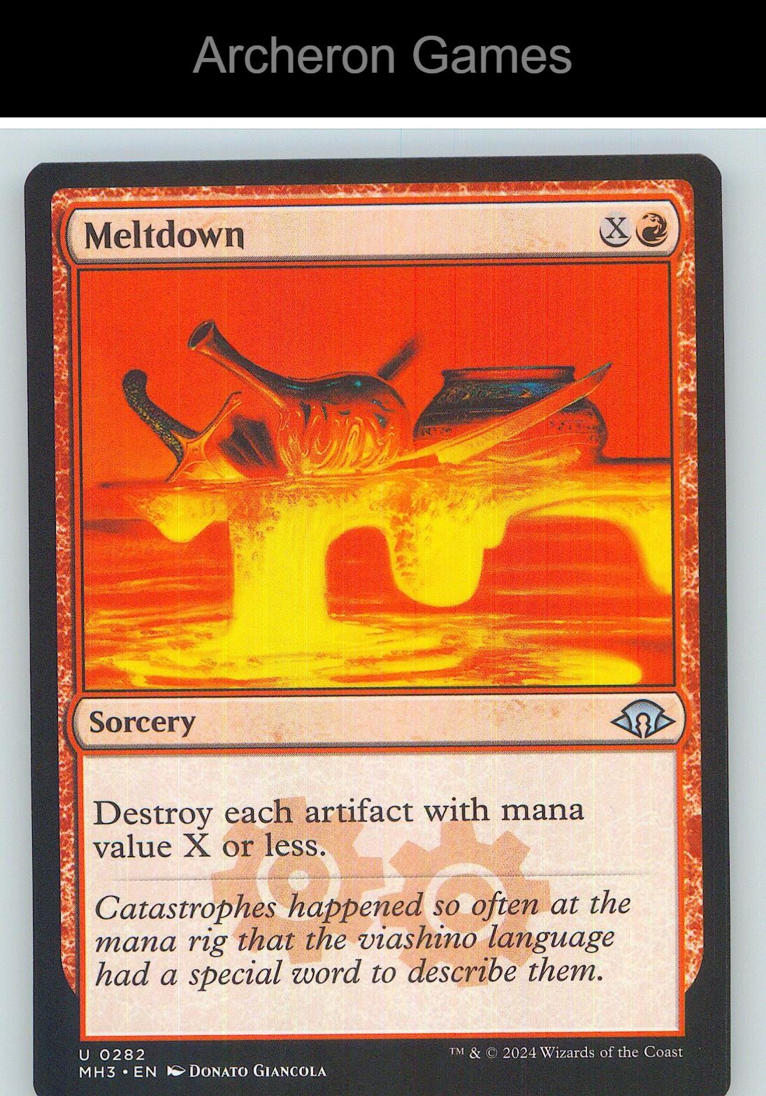 Meltdown MH3 282 UC MTG Card NM/EX+