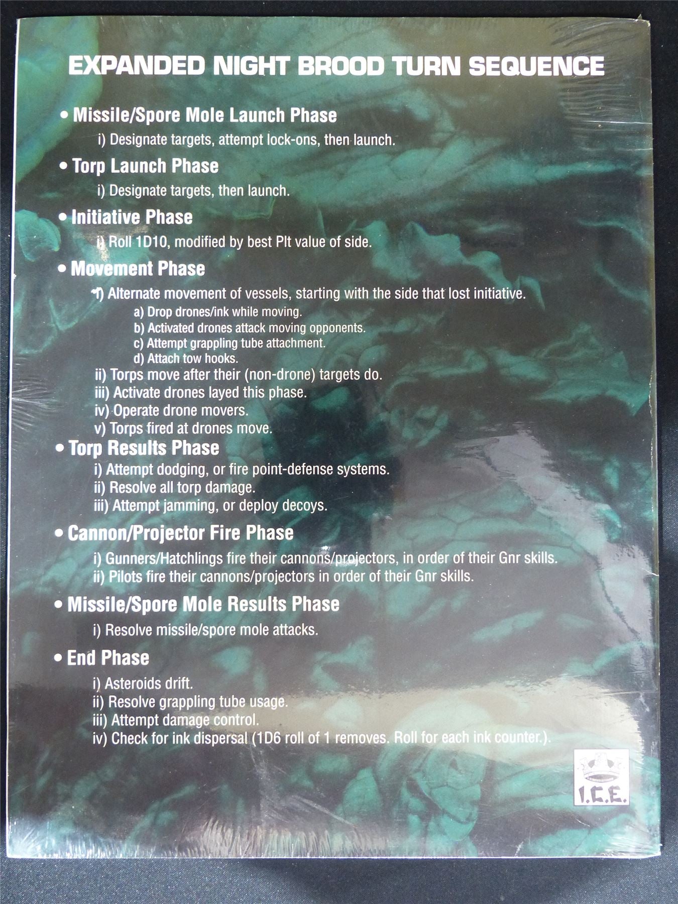 Silent Death: Night Brood Miniatures Sourcebook - I.C.E. Booklet sealed #2QW
