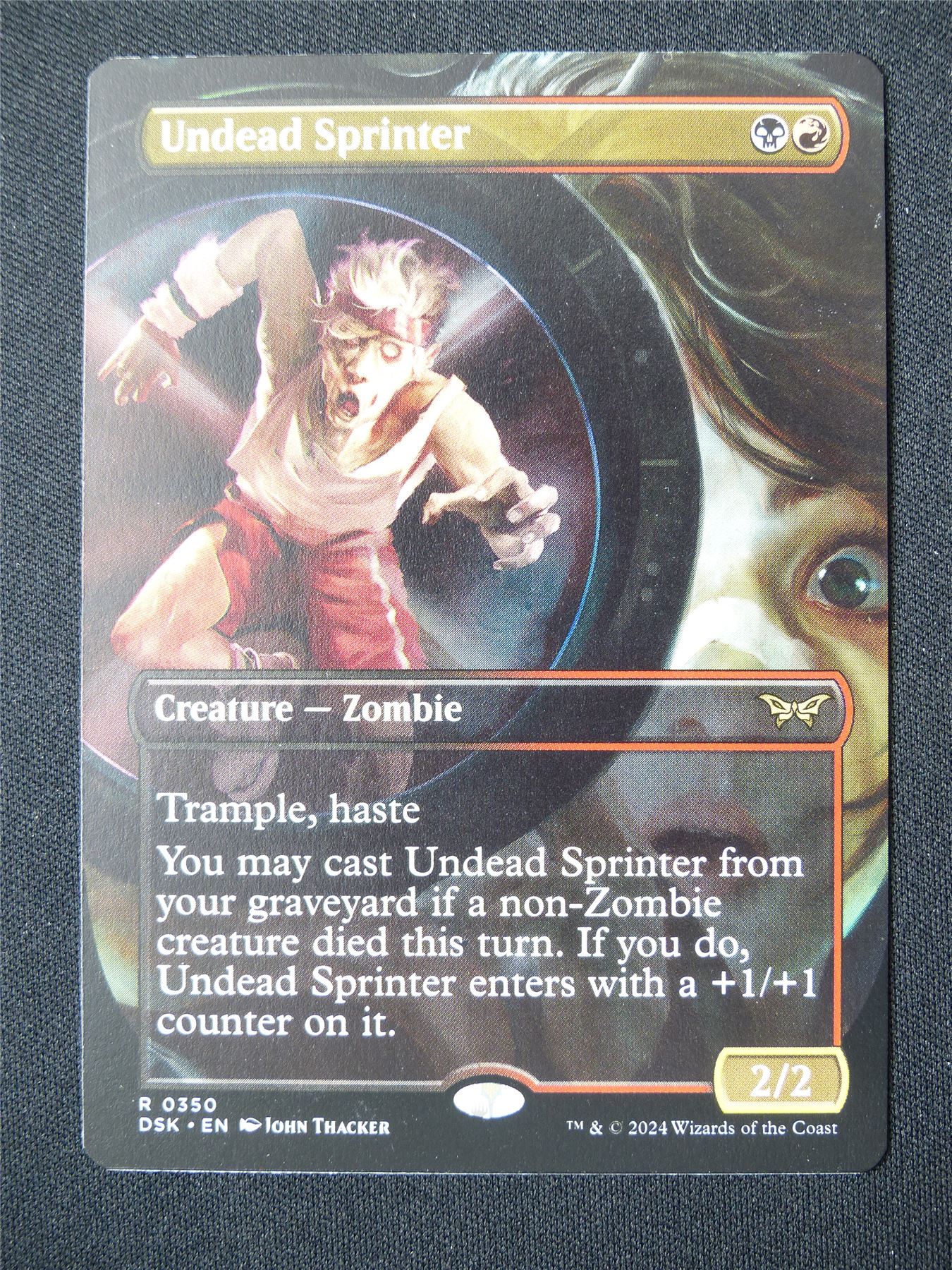 Undead Sprinter Borderless - DSK - Mtg Card #4RD