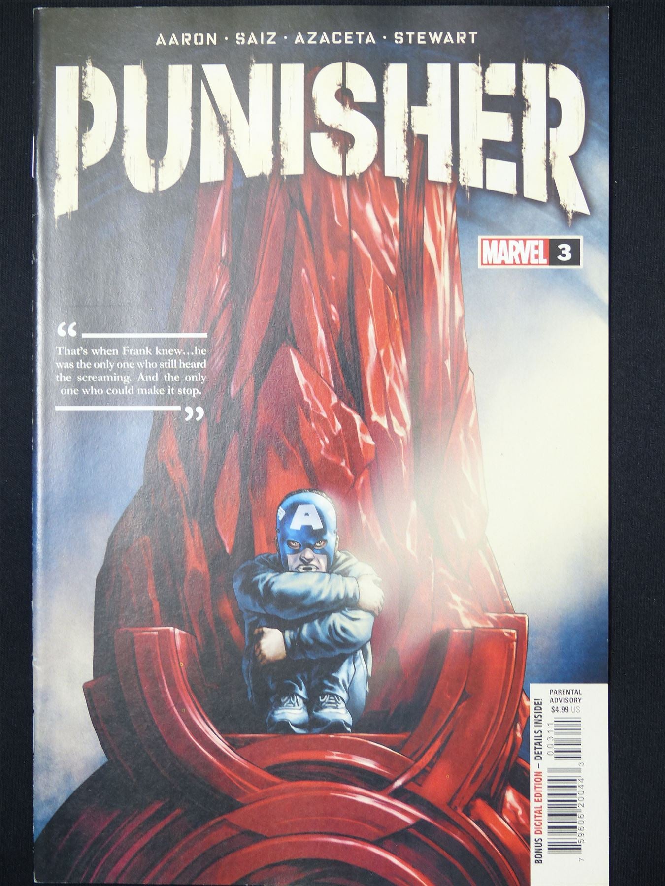 PUNISHER #3 - B&B Marvel Comic #7J7
