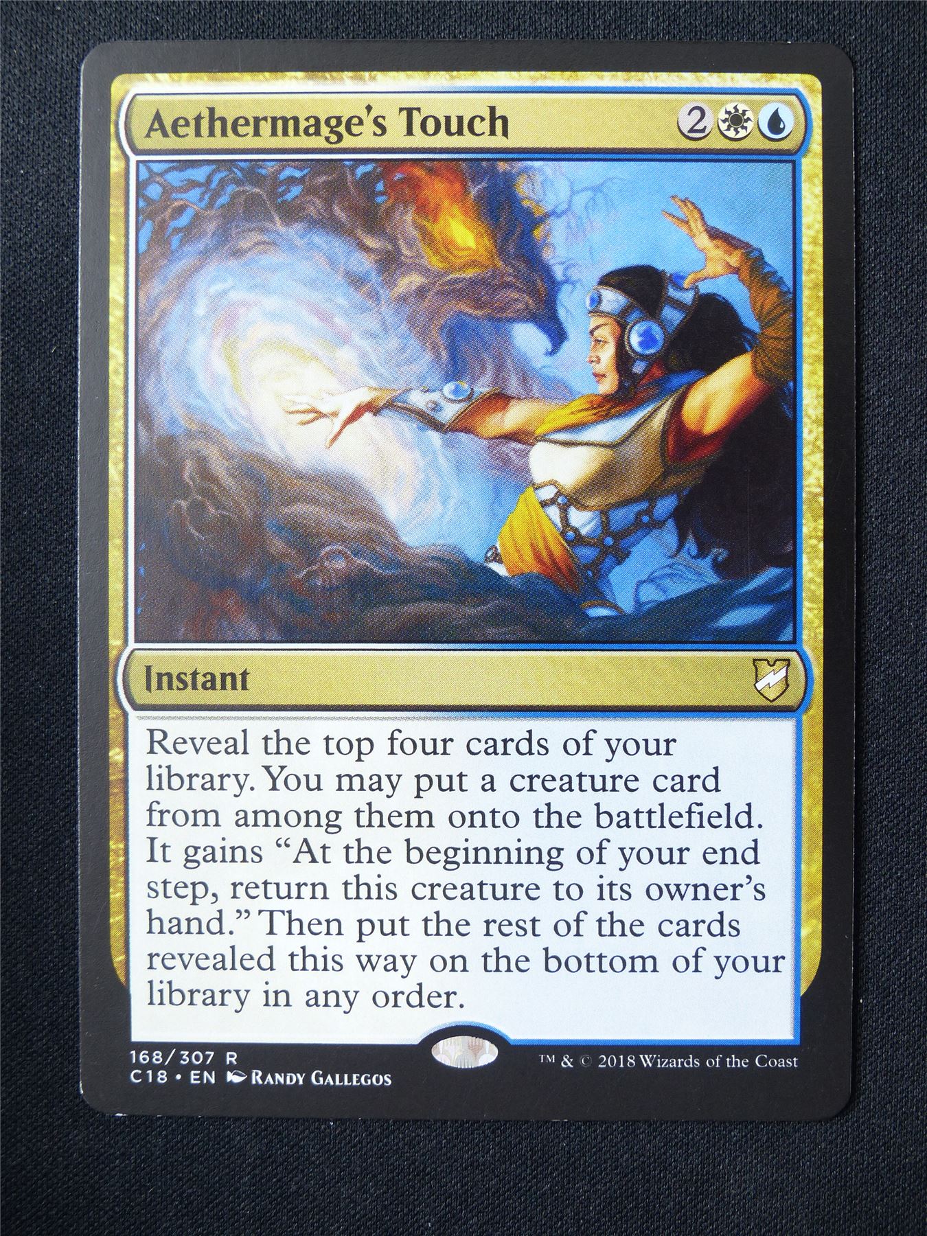 Aethermage's Touch - C18 - Mtg Card #5DW