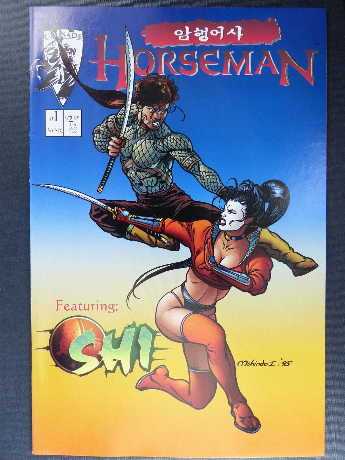 HORSEMAN #1 - Crusade Comics #F5