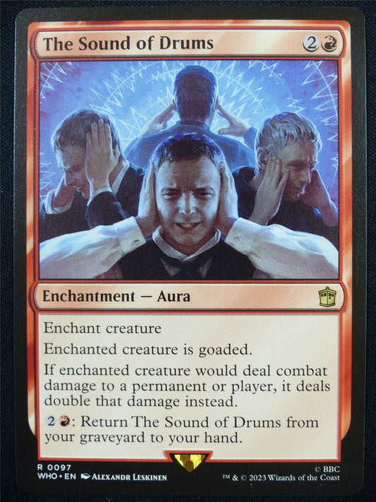 The Sound of Drums - WHO - Mtg Card #2YJ