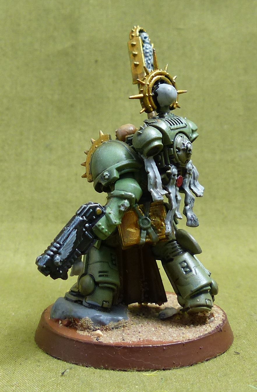Chaplain painted - Space Marines - Warhammer 40K #2QQ