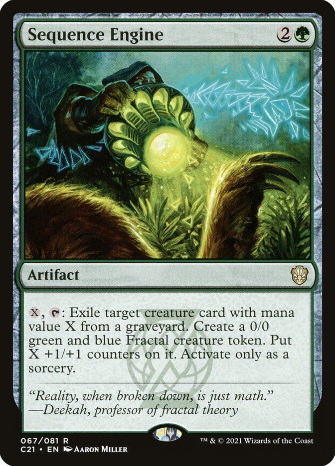 Mtg: C21 : Sequence Engine - - NM