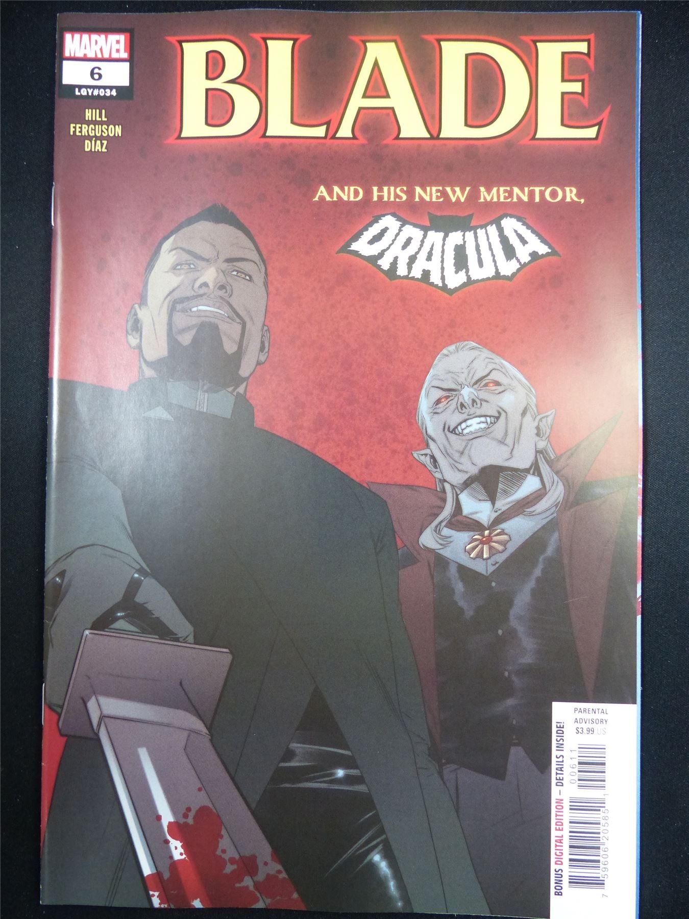 BLADE #6 - Marvel Comic #3D0