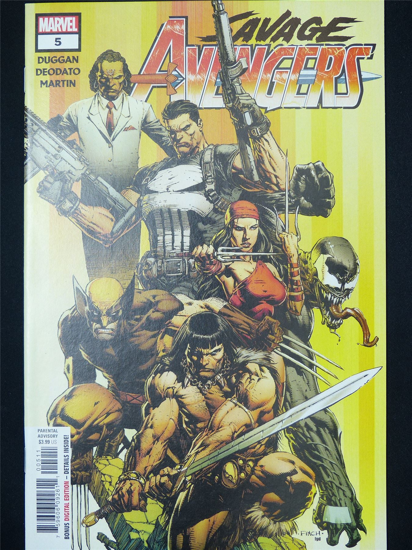 Savage AVENGERS #5 - B&B Marvel Comic #CB