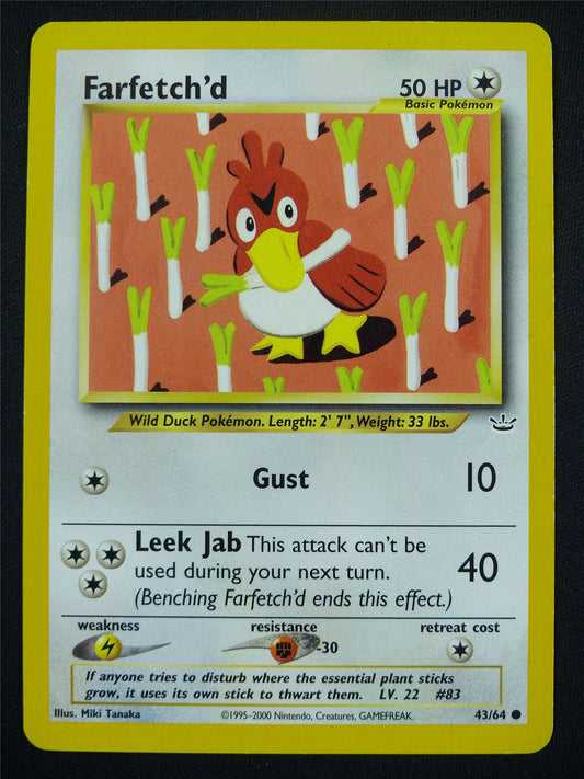 Farfetch'd 43/64 - Pokemon Card #5LE