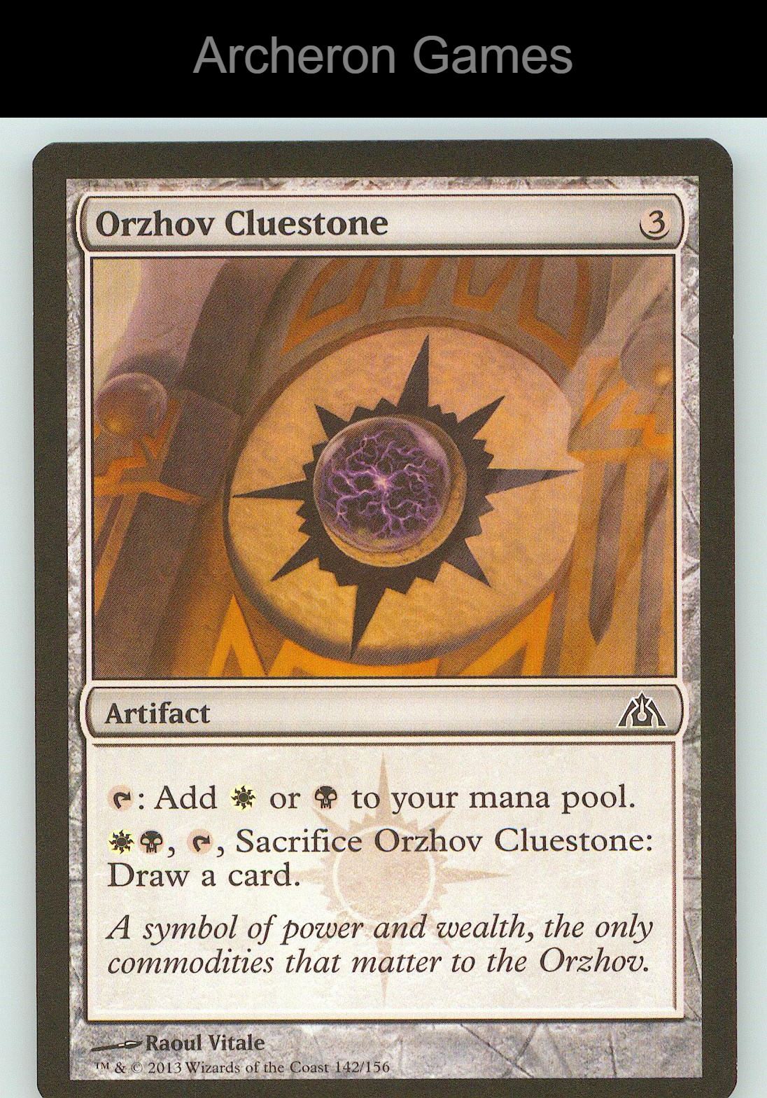 Orzhov Cluestone DGM 142 C MTG Card NM/EX+