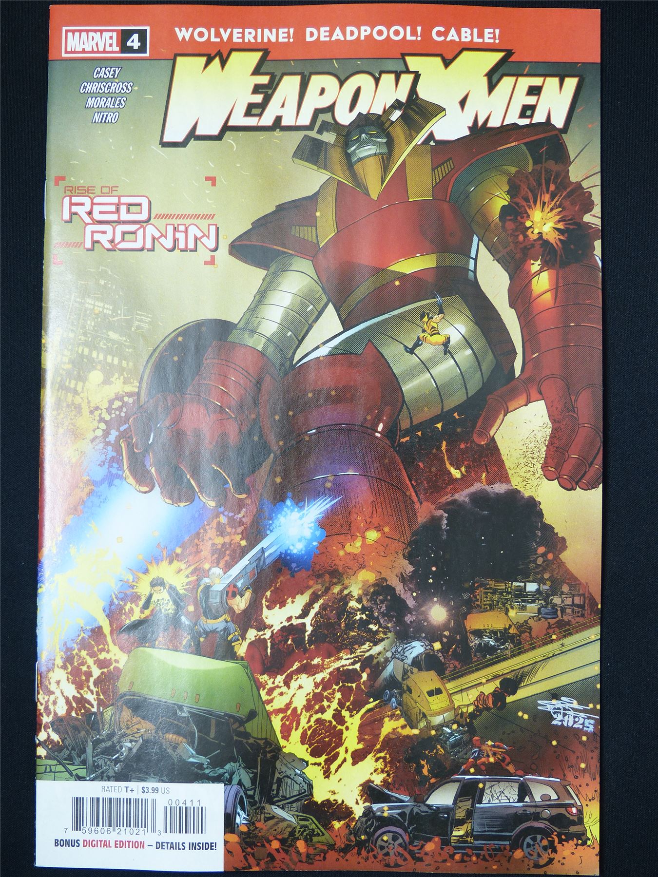 Weapon X-MEN #4 - Jul 2025 Marvel Comic #PJ