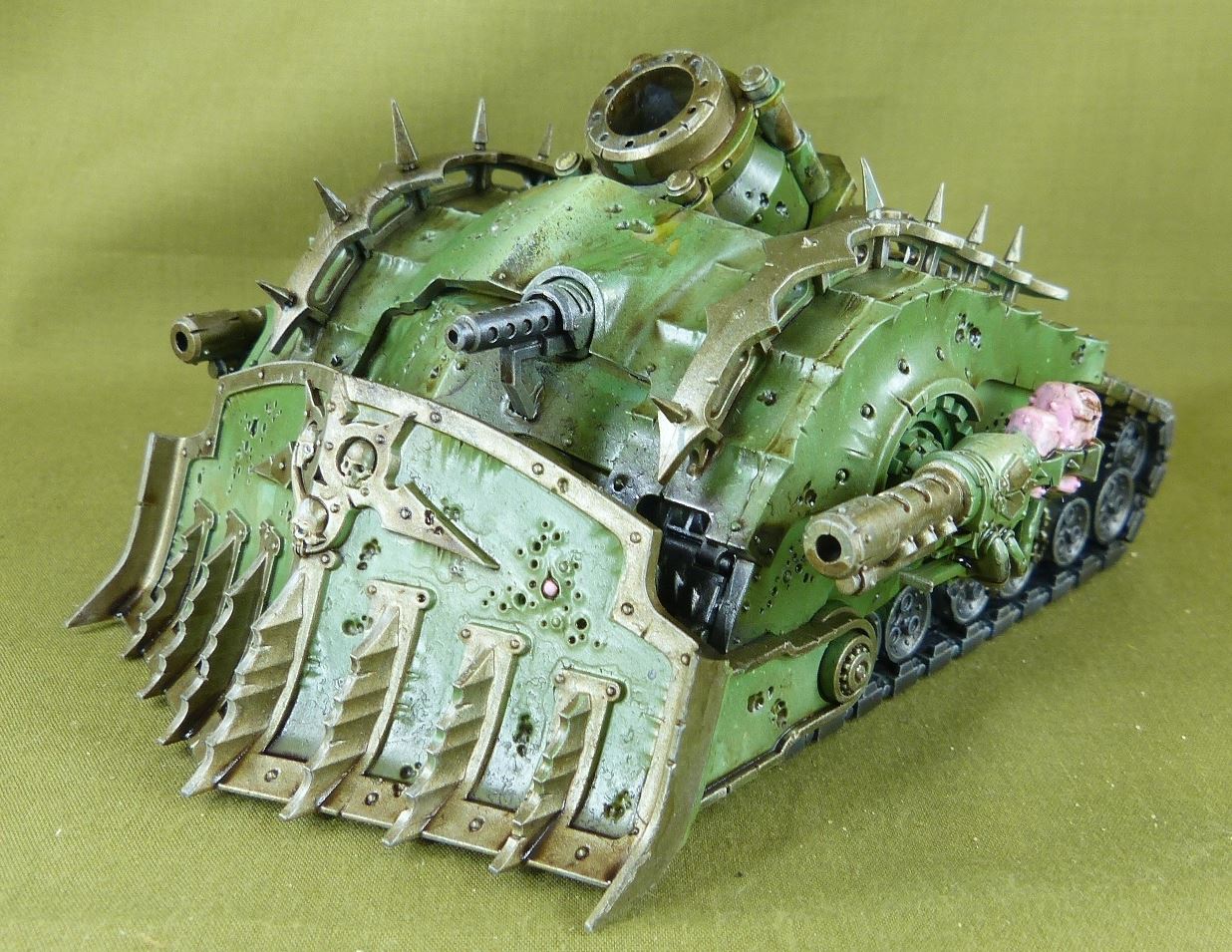 PlaugeBurst Crawler - Death Guard - Painted - Warhammer AoS 40k #2BD