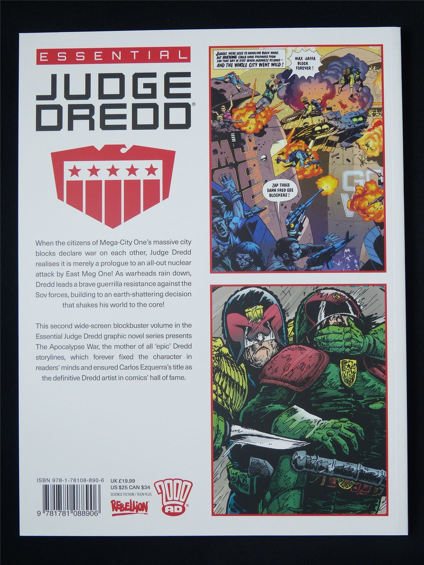 Essential Judge Dredd: The Apocalypse War - 2000AD Graphic Softback #2OJ