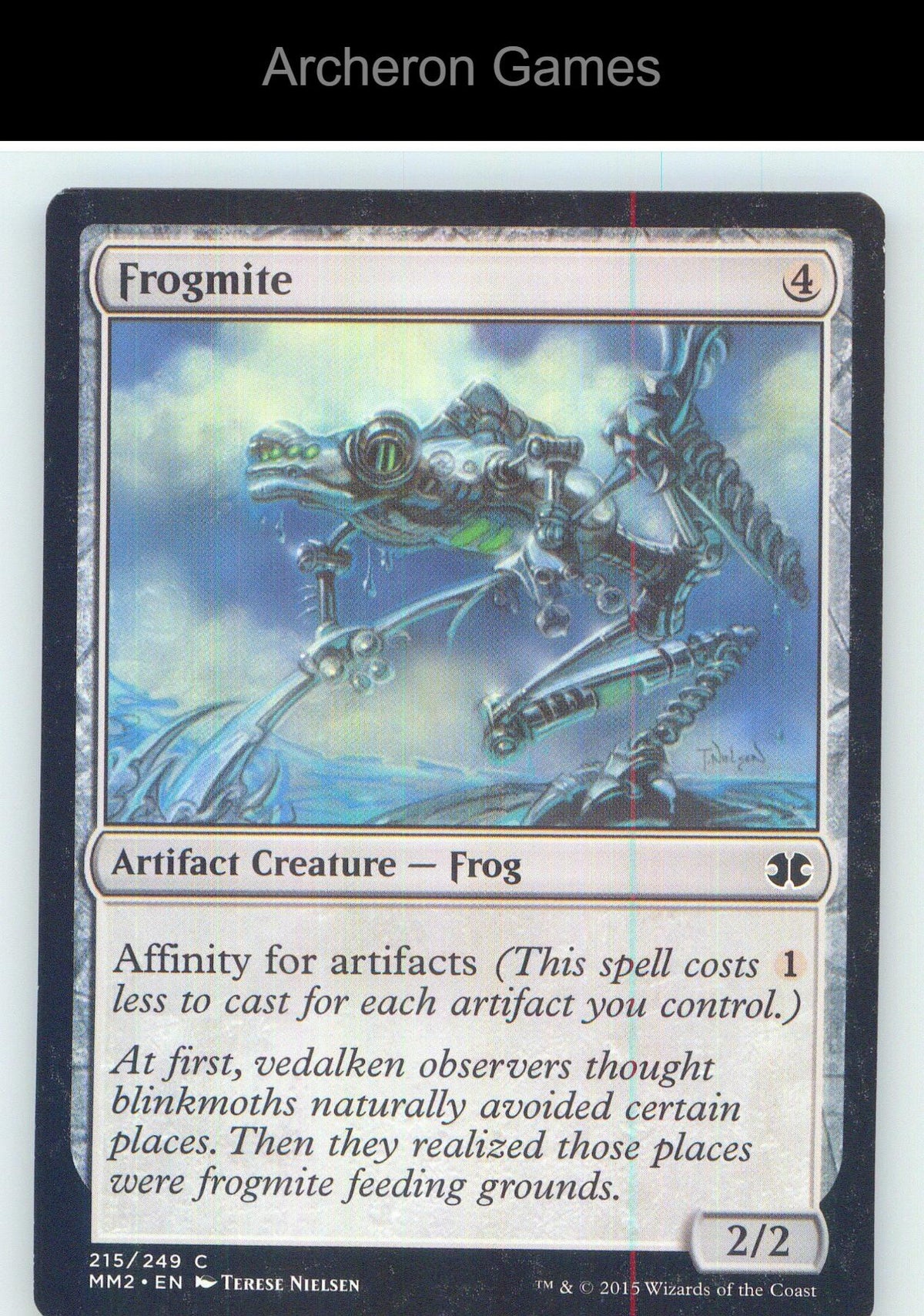 Frogmite MM2 215 C MTG Card NM/EX+