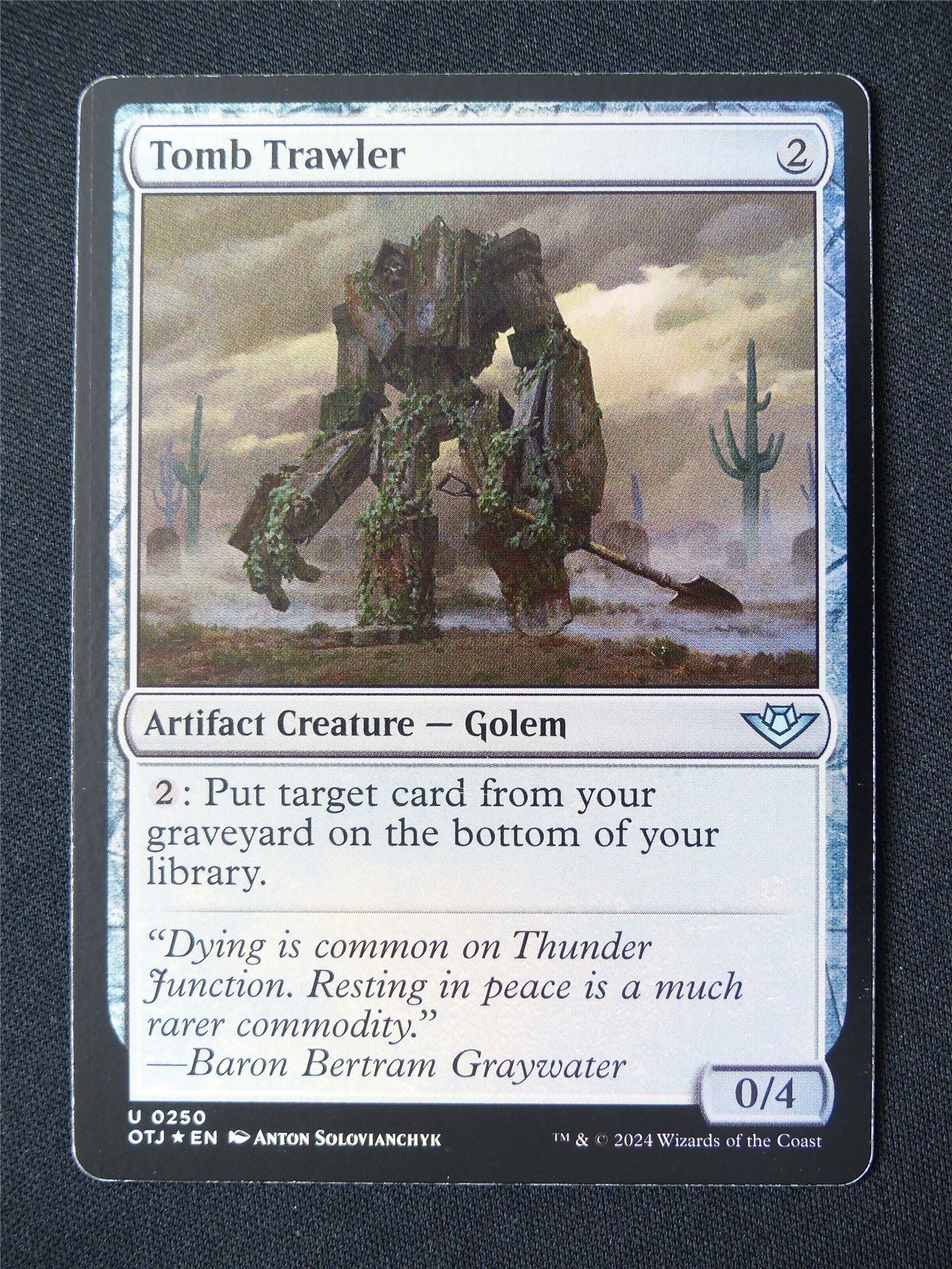 Tomb Trawler Foil - OTJ - Mtg Card #97U