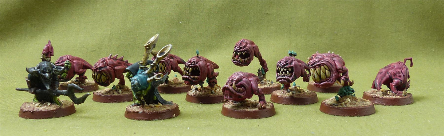 Squig Herd painted - Gloomspite Gitz - Warhammer AoS #2XH