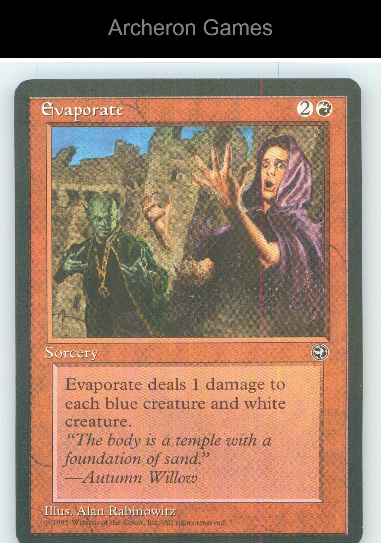 Evaporate HML UC MTG Card NM/EX+