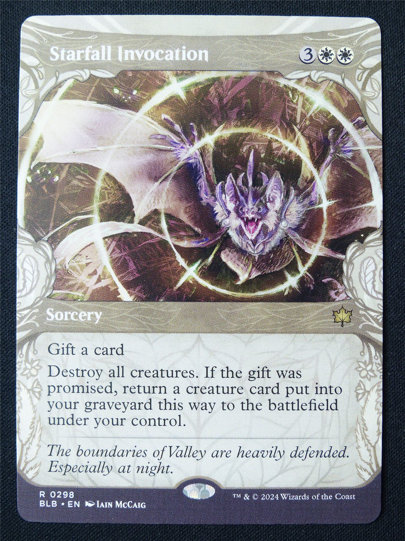 Starfall Invocation Showcase - BLB - Mtg Card #1OK Archeron Starfall Invocation Showcase - BLB - Mtg Card #1OK Archeron