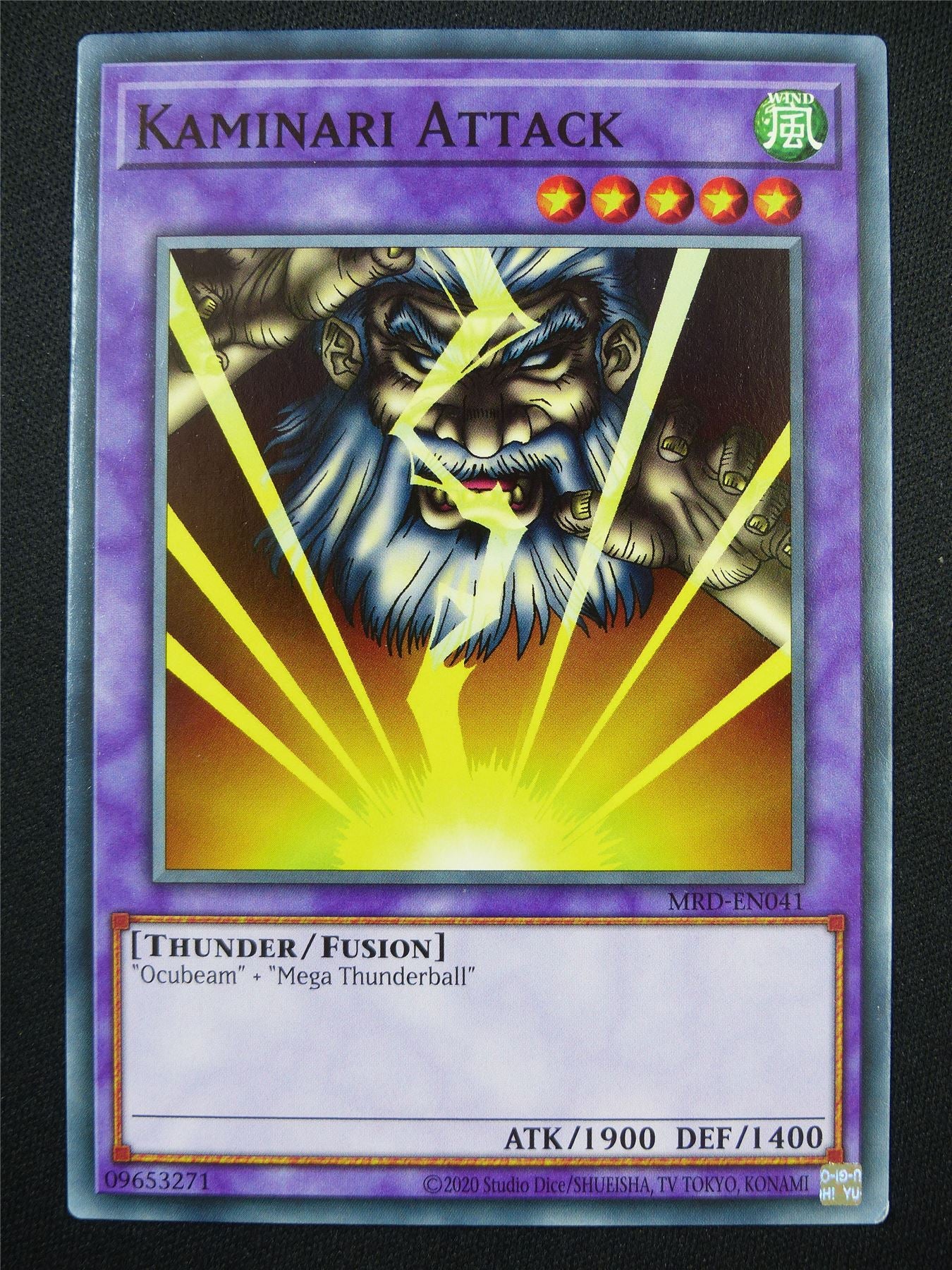 Kaminari Attack MRD - Yugioh Card #5HD