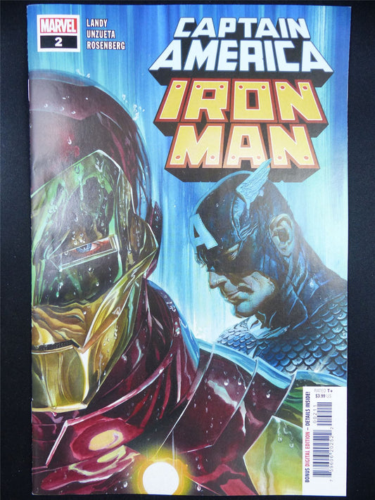 CAPTAIN America Iron Man #2 - Marvel Comic #Q5