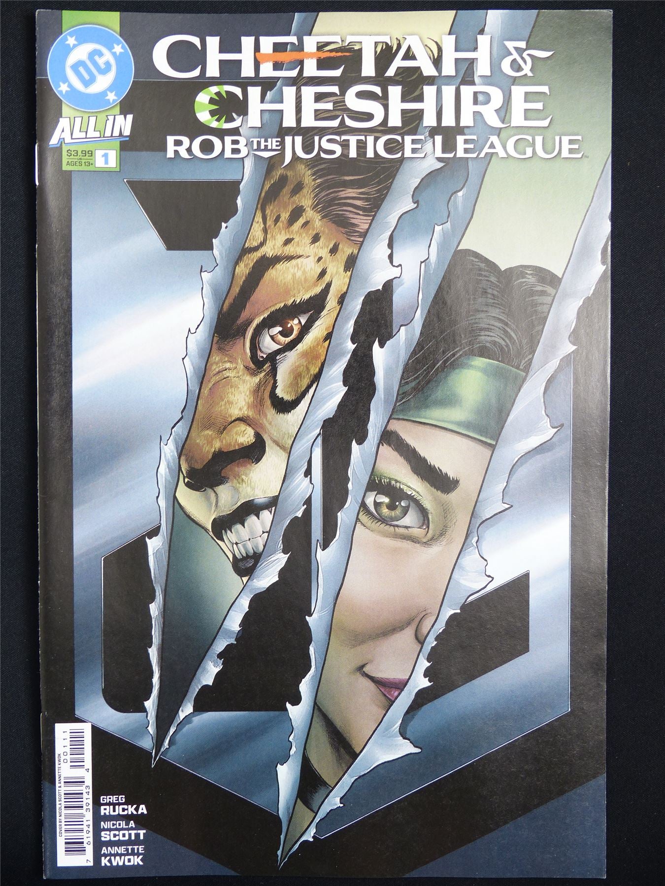 CHEETAH & Cheshire: Rob the Justice #1 - DC Comic #30Q