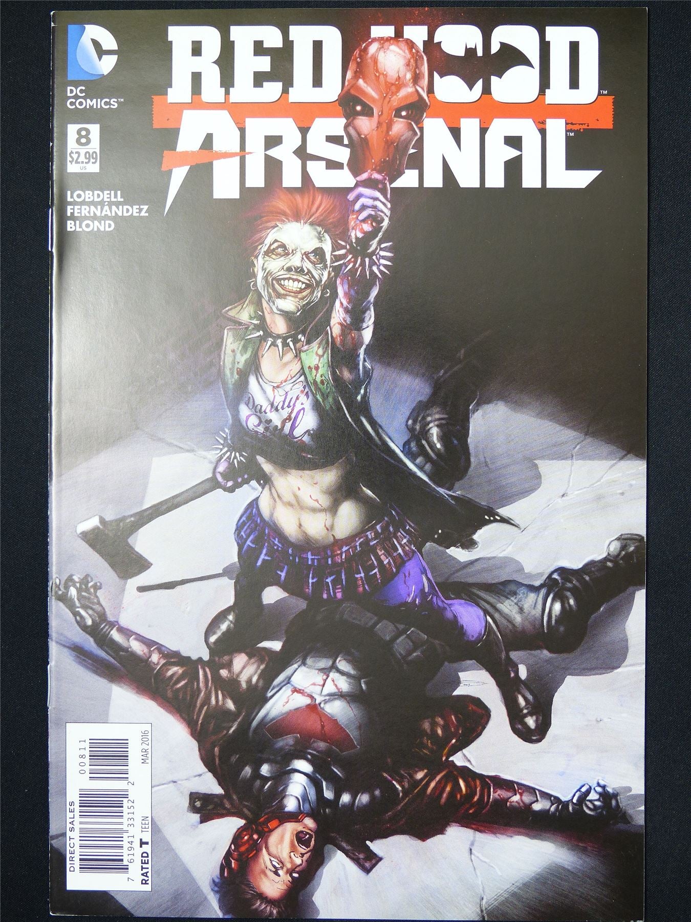 RED Hood Arsenal #8 - B&B DC Comic #813