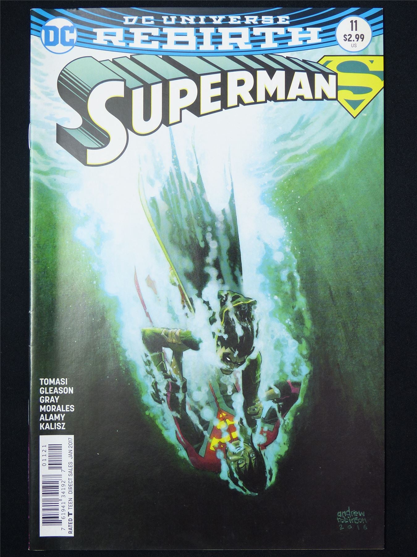 SUPERMAN #11 Rebirth - DC Comic #1EJ