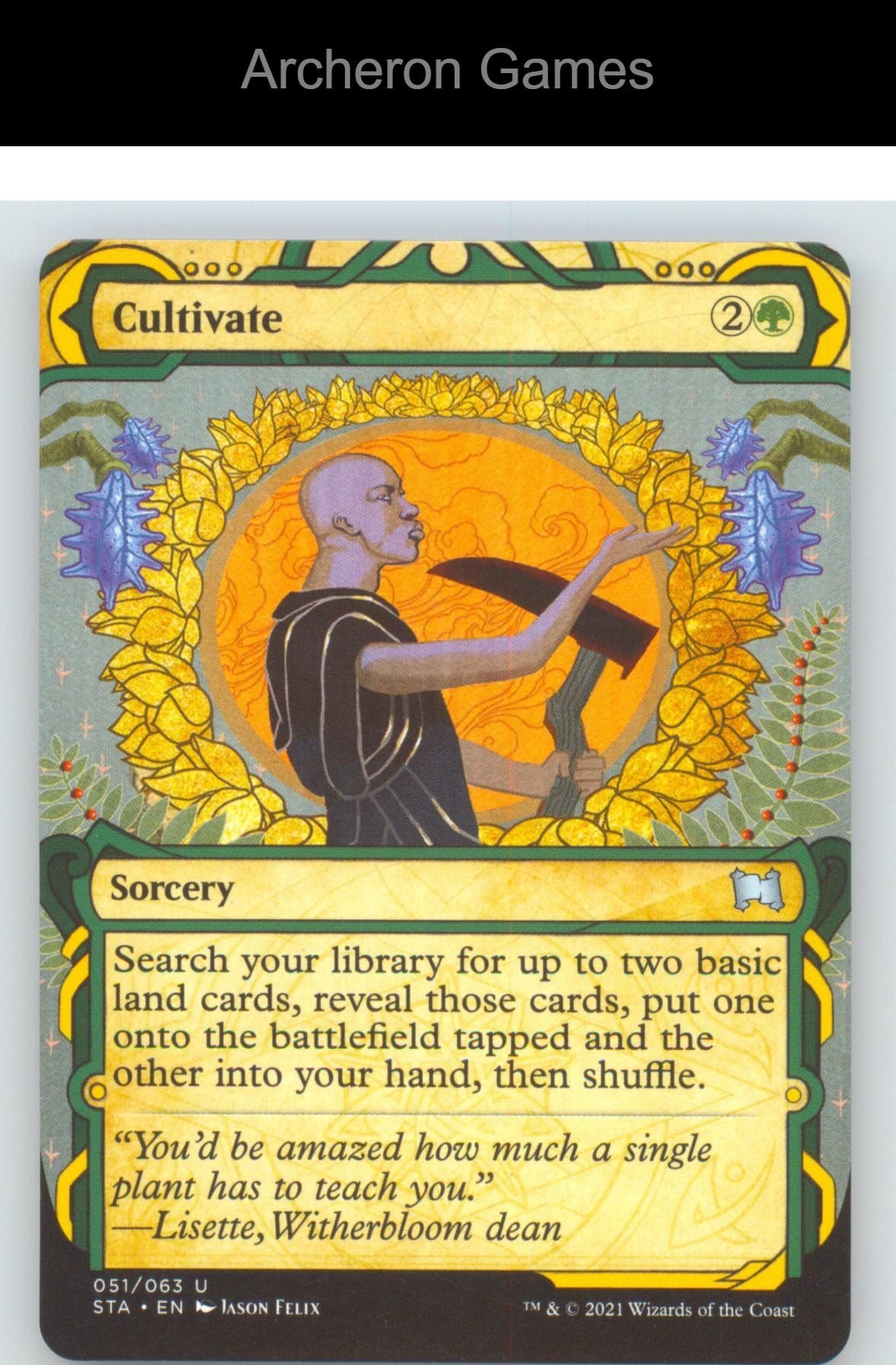Cultivate STA 51 UC MTG Card Strixhaven: Mystical Archives