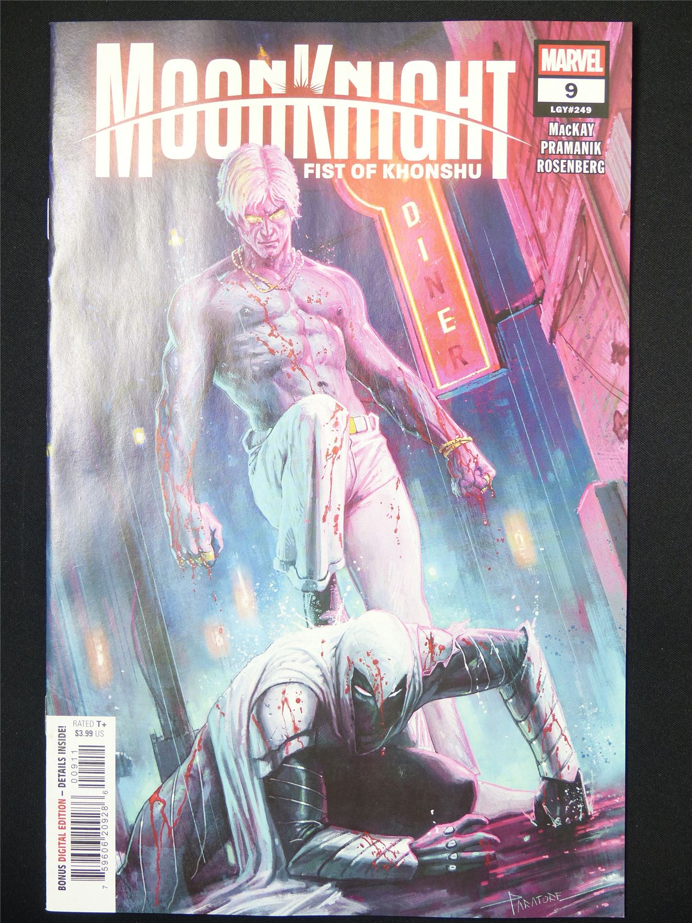 MOON Knight: Fist of Konshu #9 - Aug 2025 Marvel Comic #18J