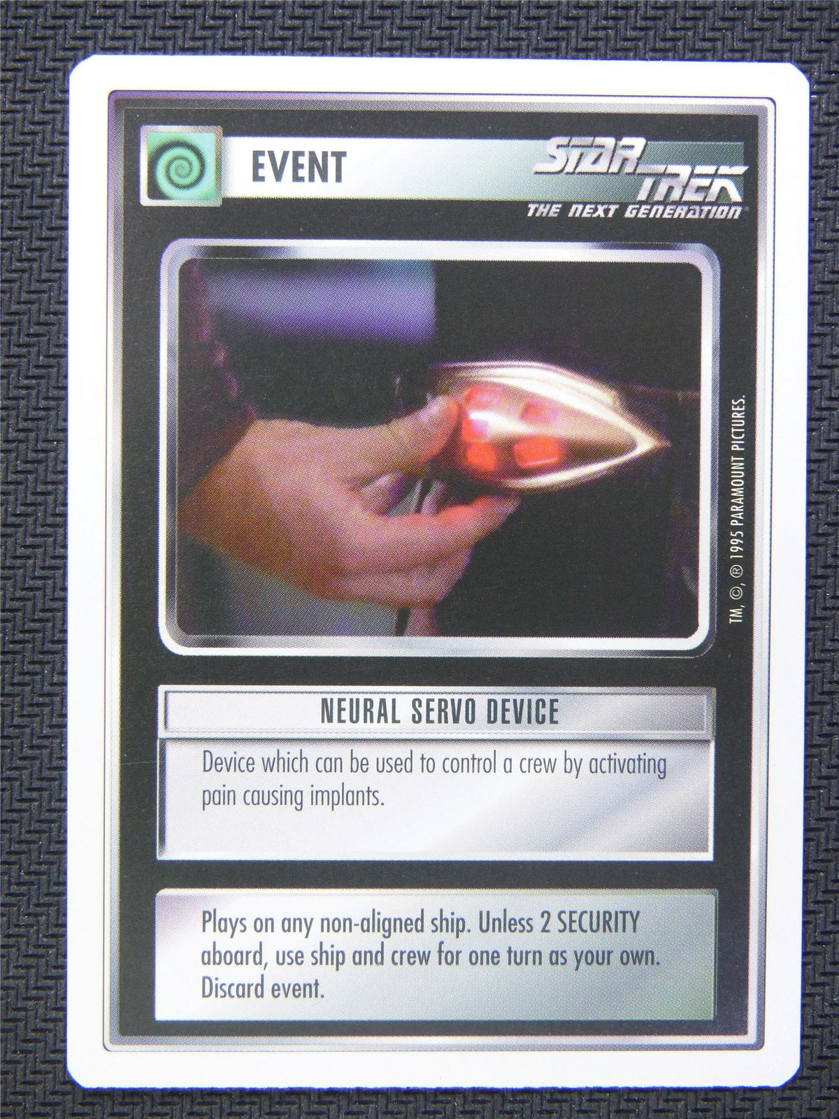 Event Neural Servo Device - Star Trek CCG Next Gen #4WY