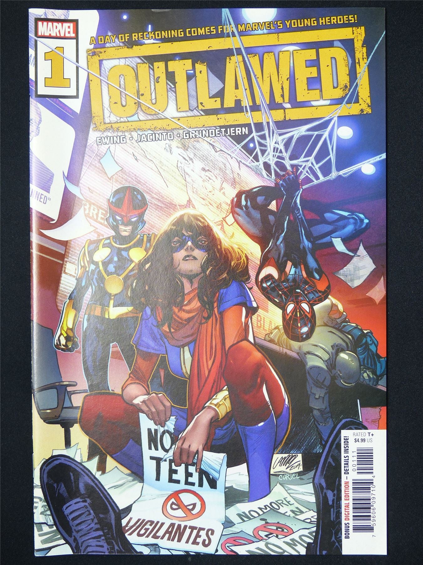 OUTLAWED #1 - B&B Marvel Comic #8HE