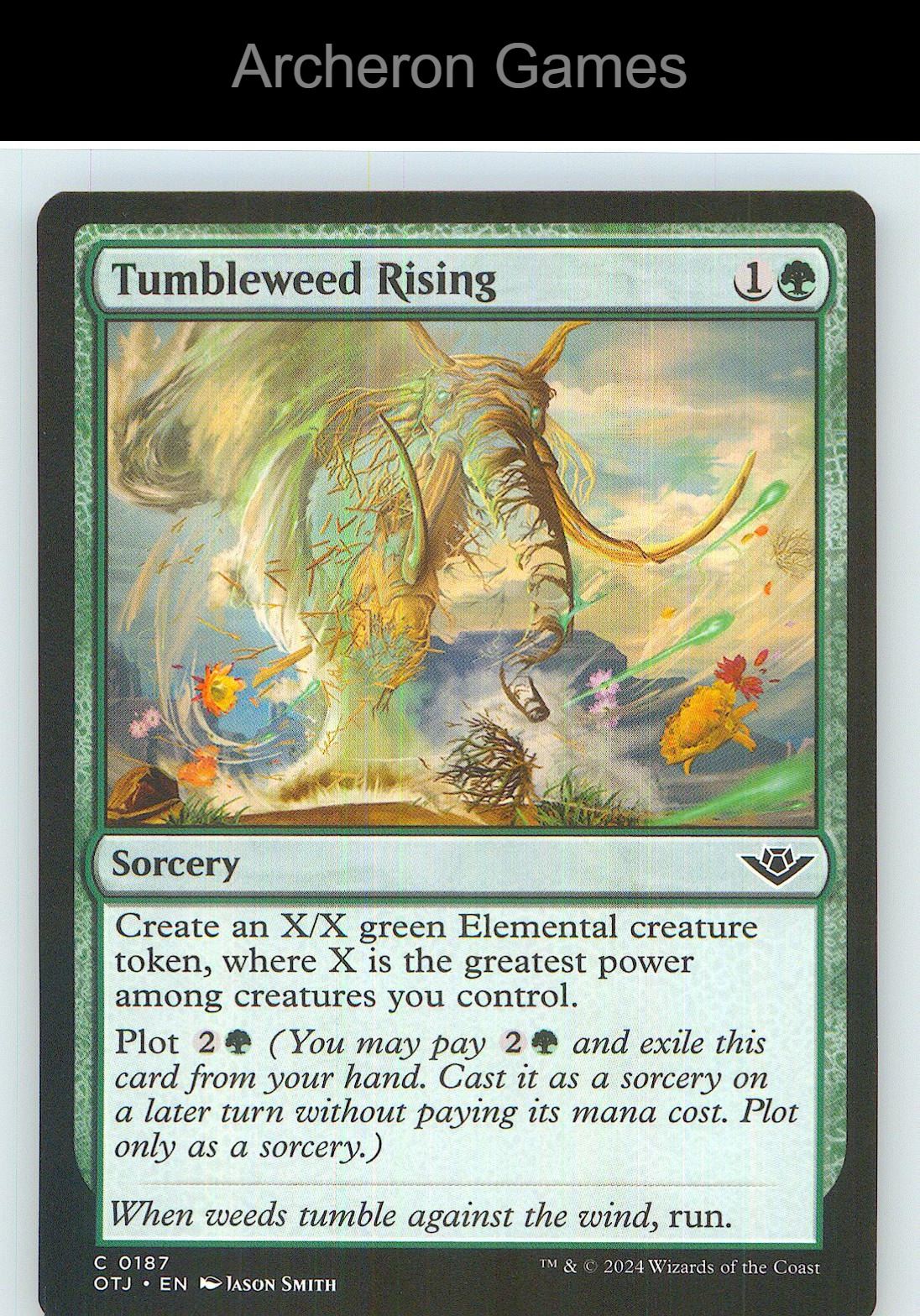 Tumbleweed Rising OTJ 187 C MTG Card NM/EX+