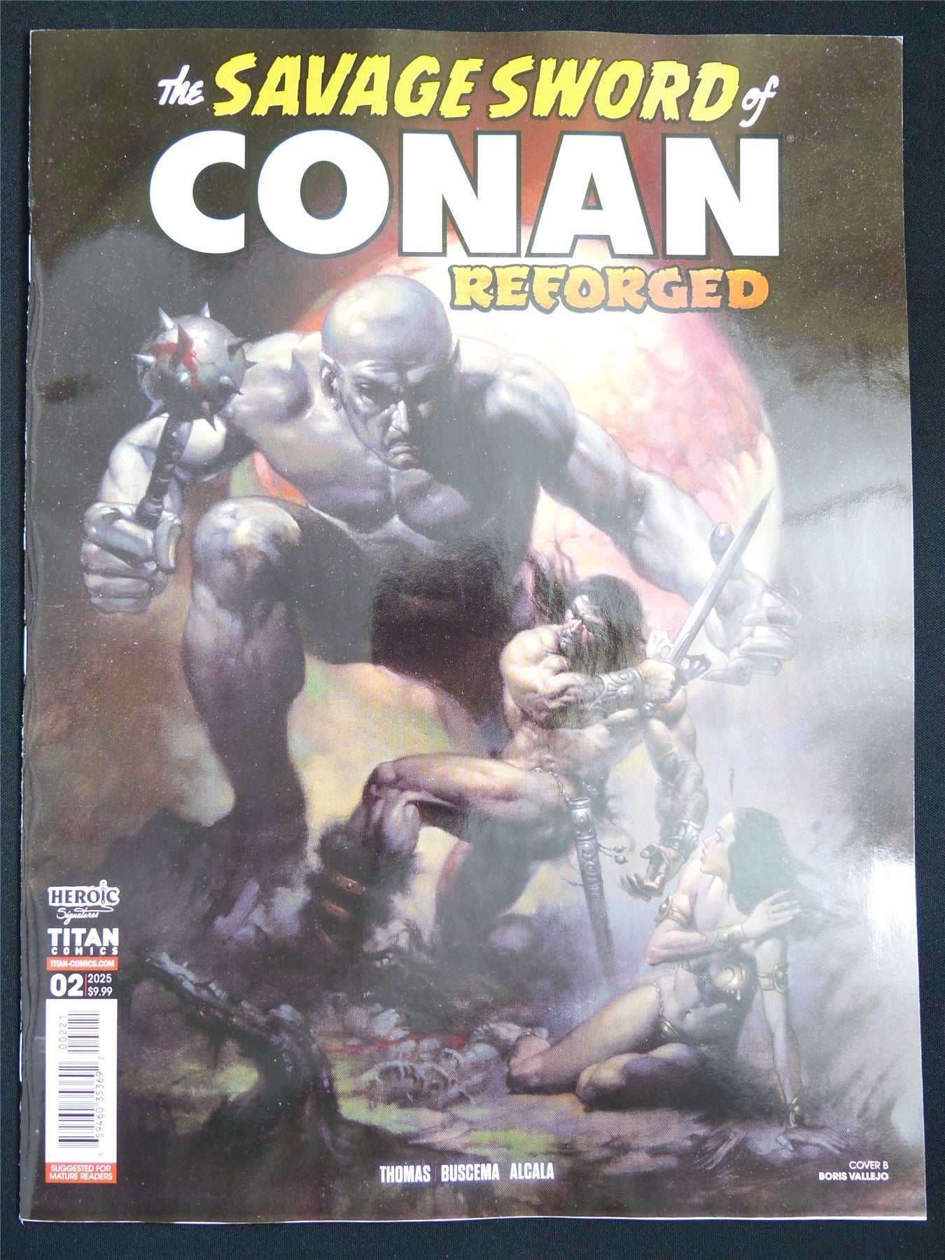 The Savage Sword of Conan Reforged #2 Cvr B - Jan 2026 Titan Comic Magezine #14U