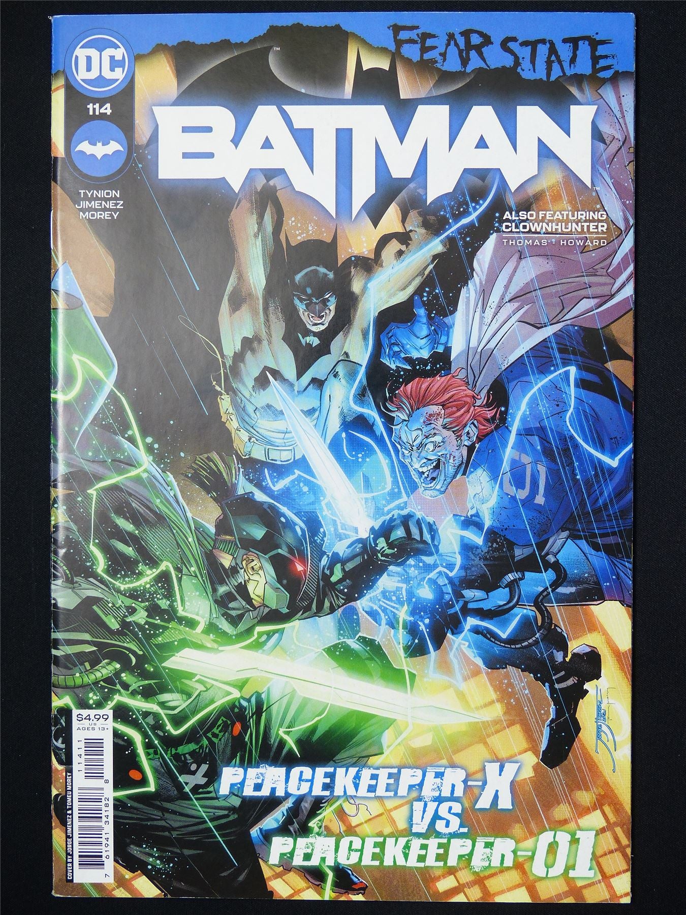 BATMAN #114 Fear State - DC Comic #7WG