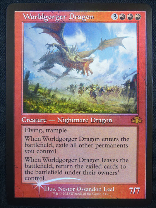 Worldgorger Dragon Retro Foil - DMR - Mtg Card #3VP