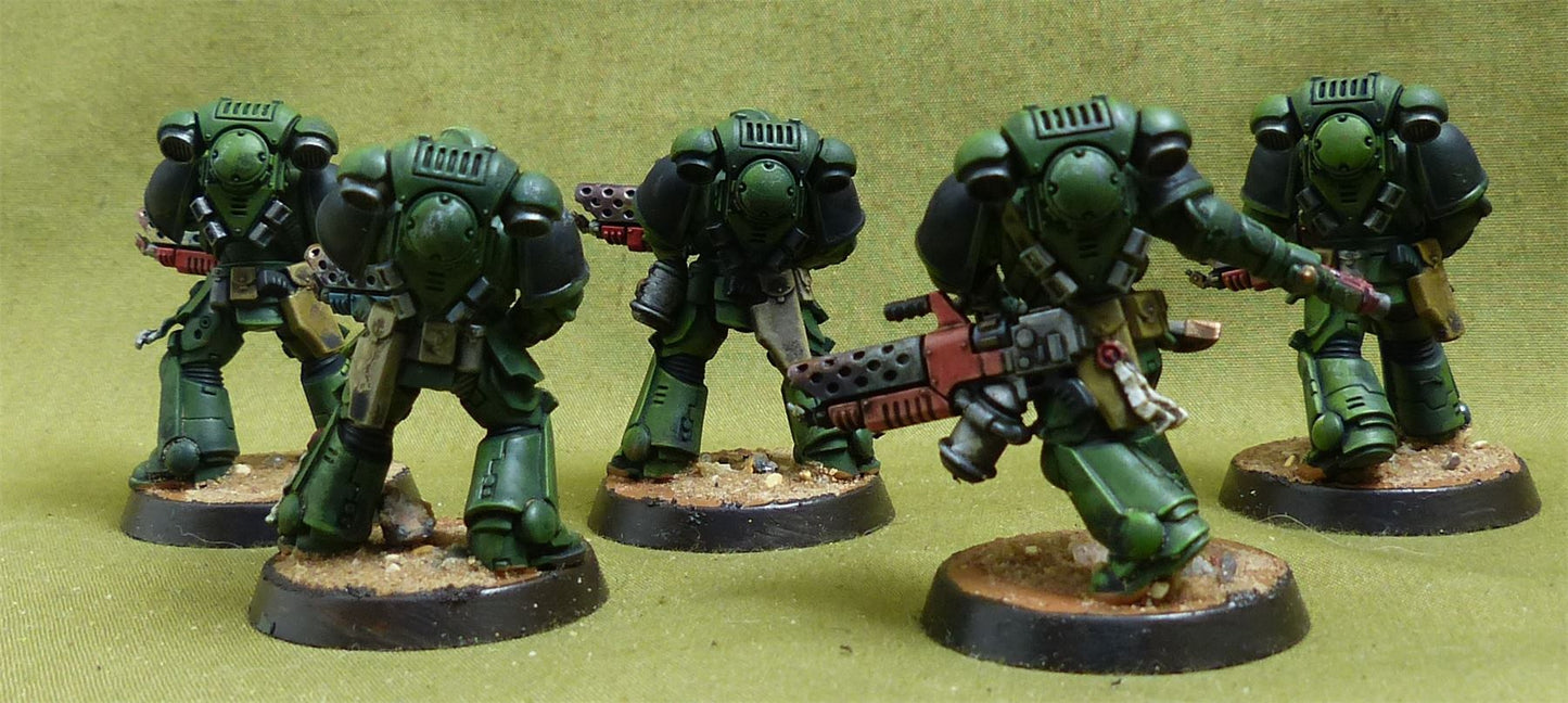 Infernus Squad set of 5 painted - Space Marines - Warhammer 40K #5BJ