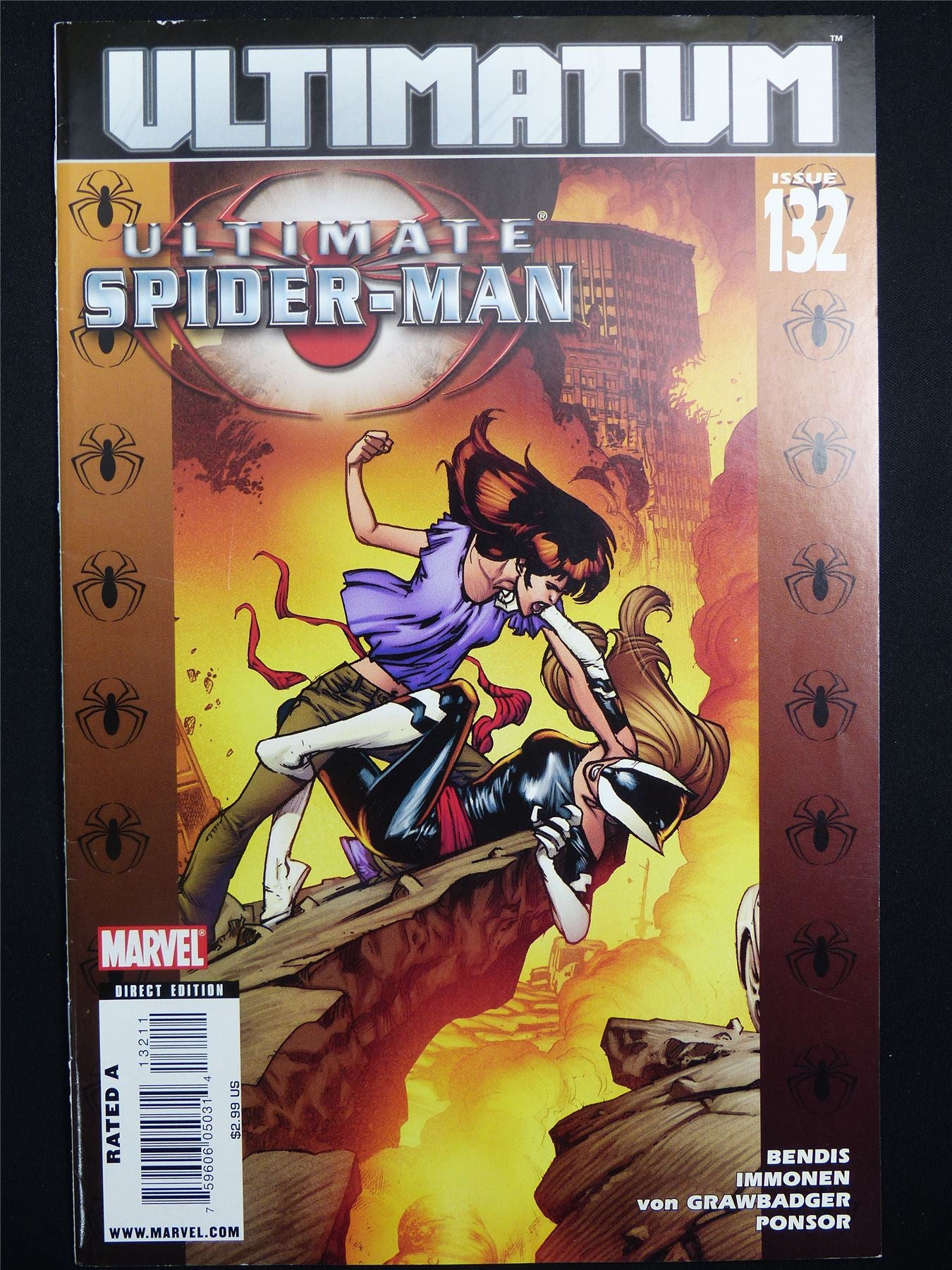 Ultimate SPIDER-MAN #132 Cvr A Ultimatum - Marvel Comic #4OA