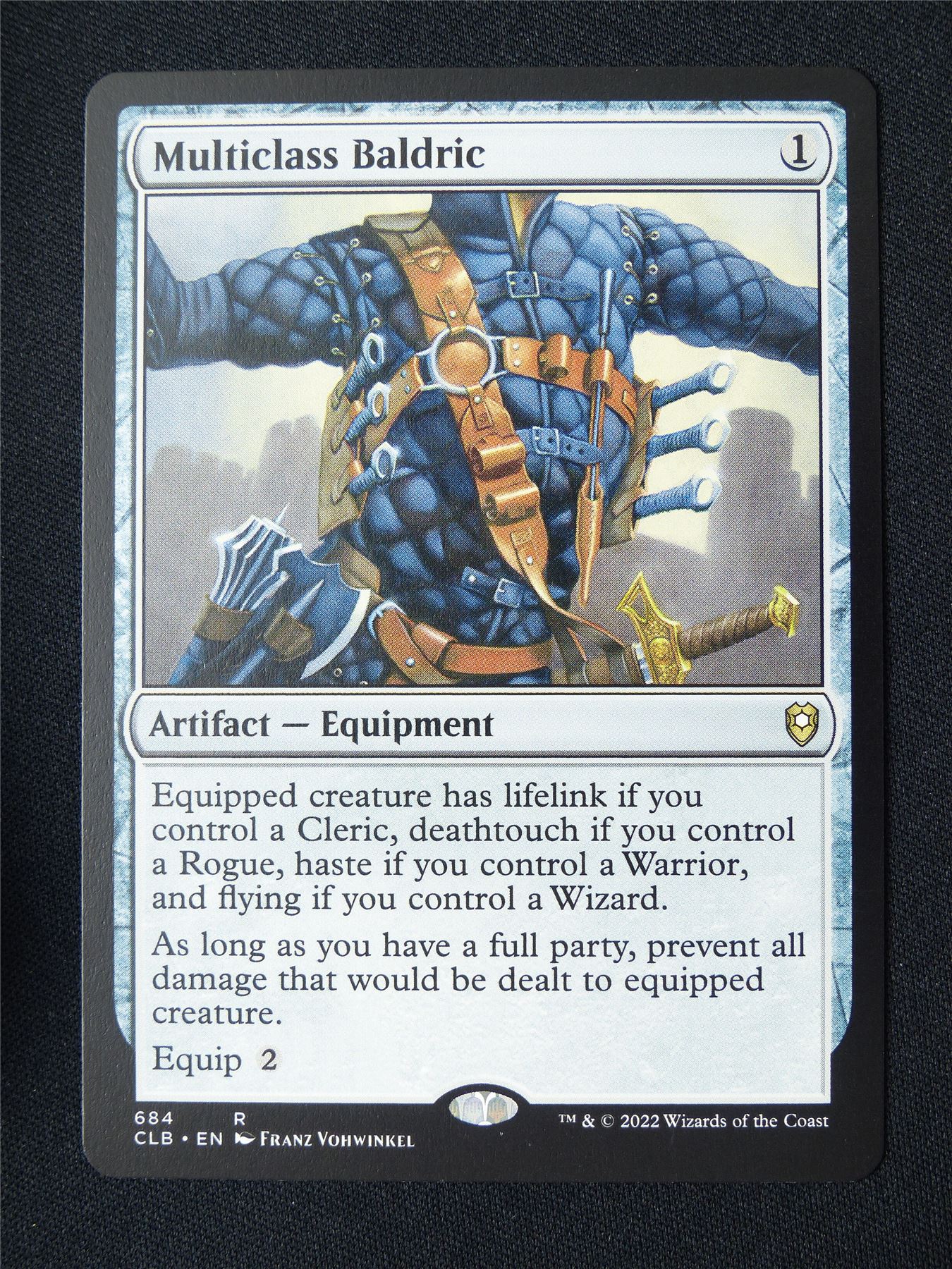 Multiclass Baldric - CLB - Mtg Card #9AM