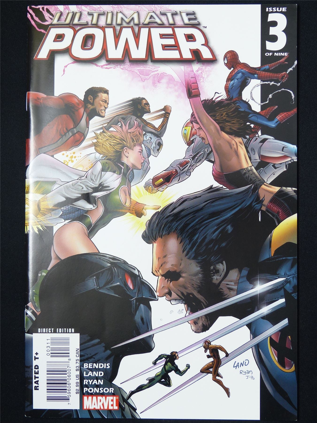 ULTIMATE Power #3 - B&B Marvel Comic #1CE