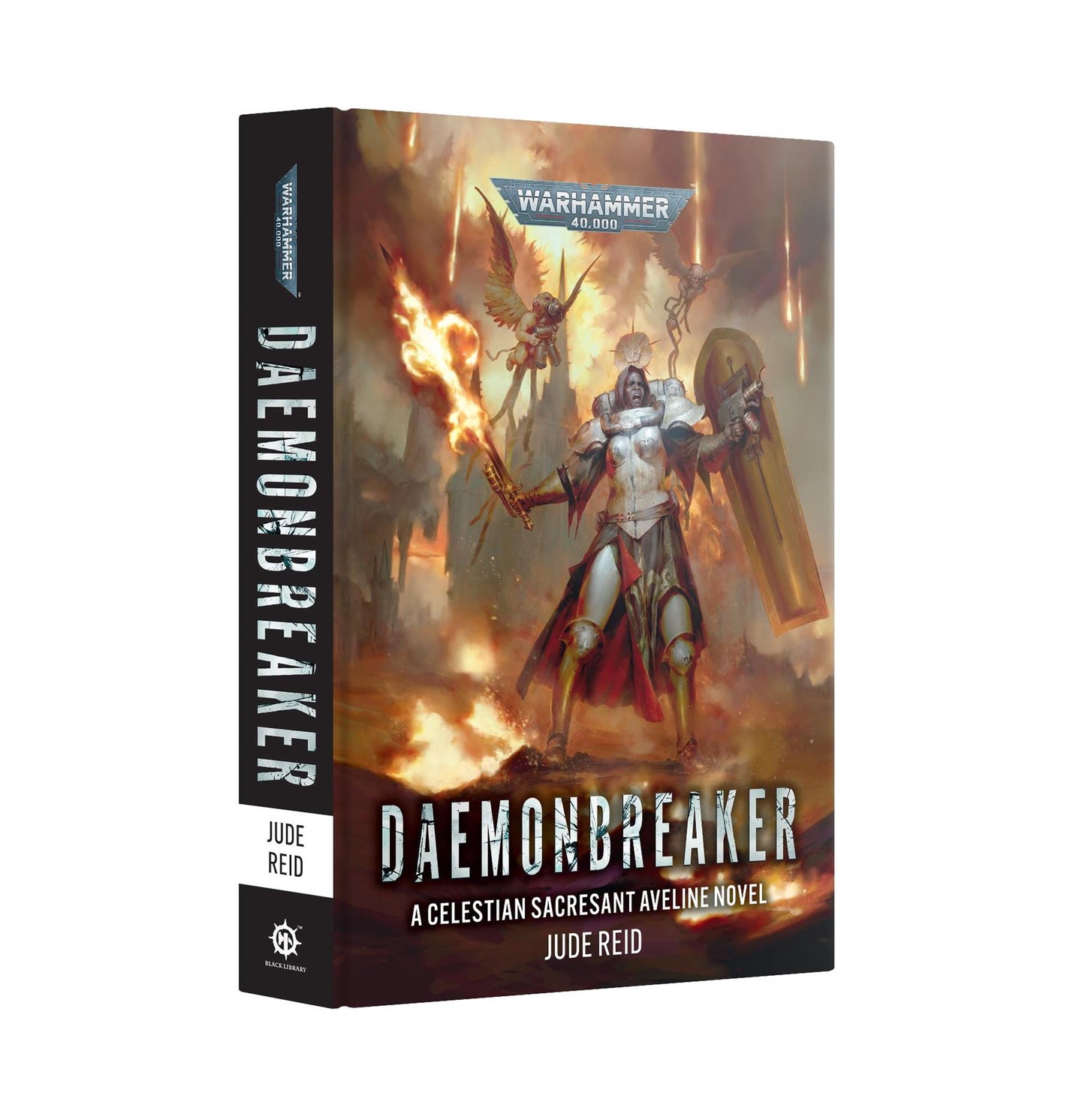 Deamonbreaker - Jude Reid - Black Library - Hard back - Warhammer 40k - Available from 24/08/24