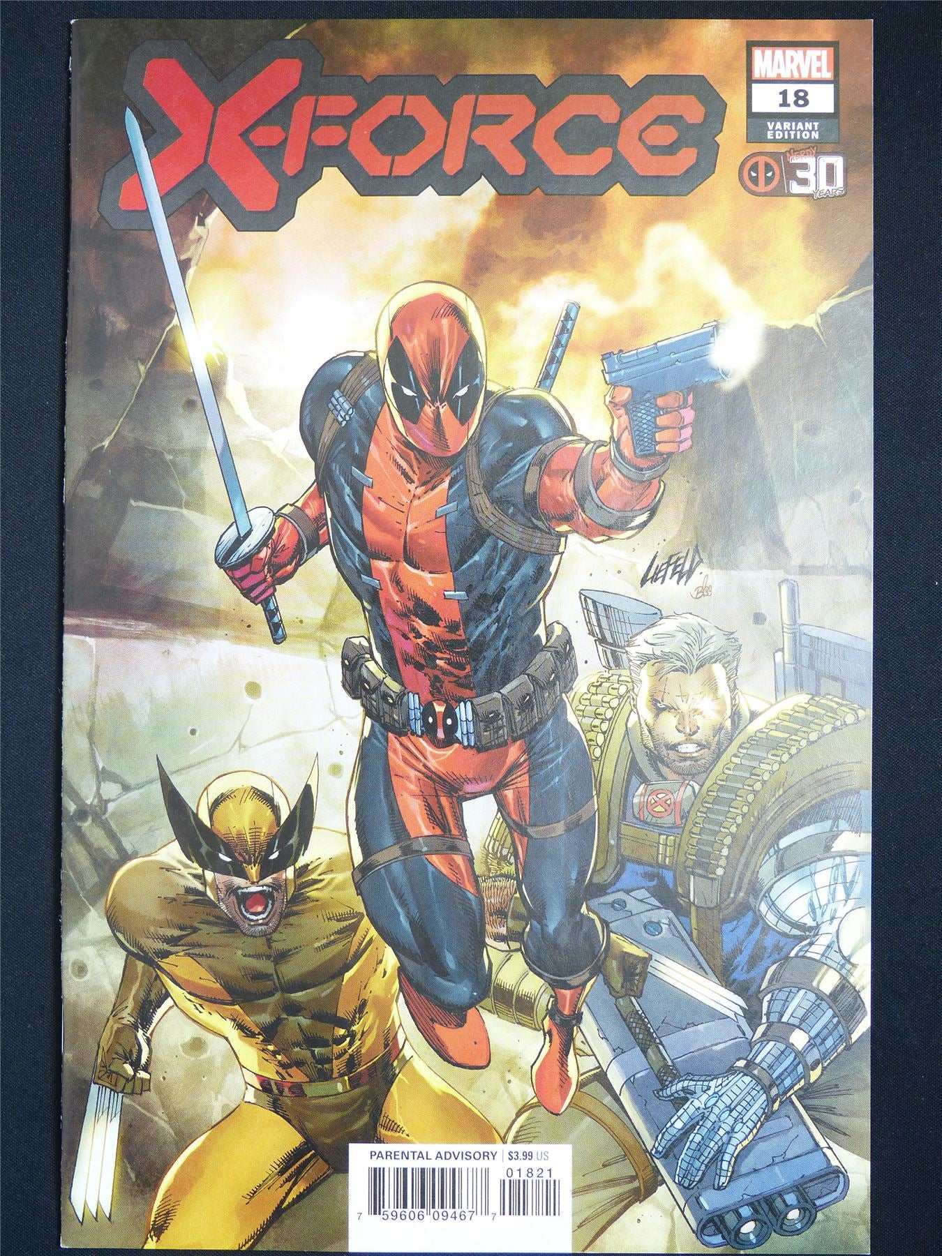 X-FORCE #18 Variant - Marvel Comic #69D