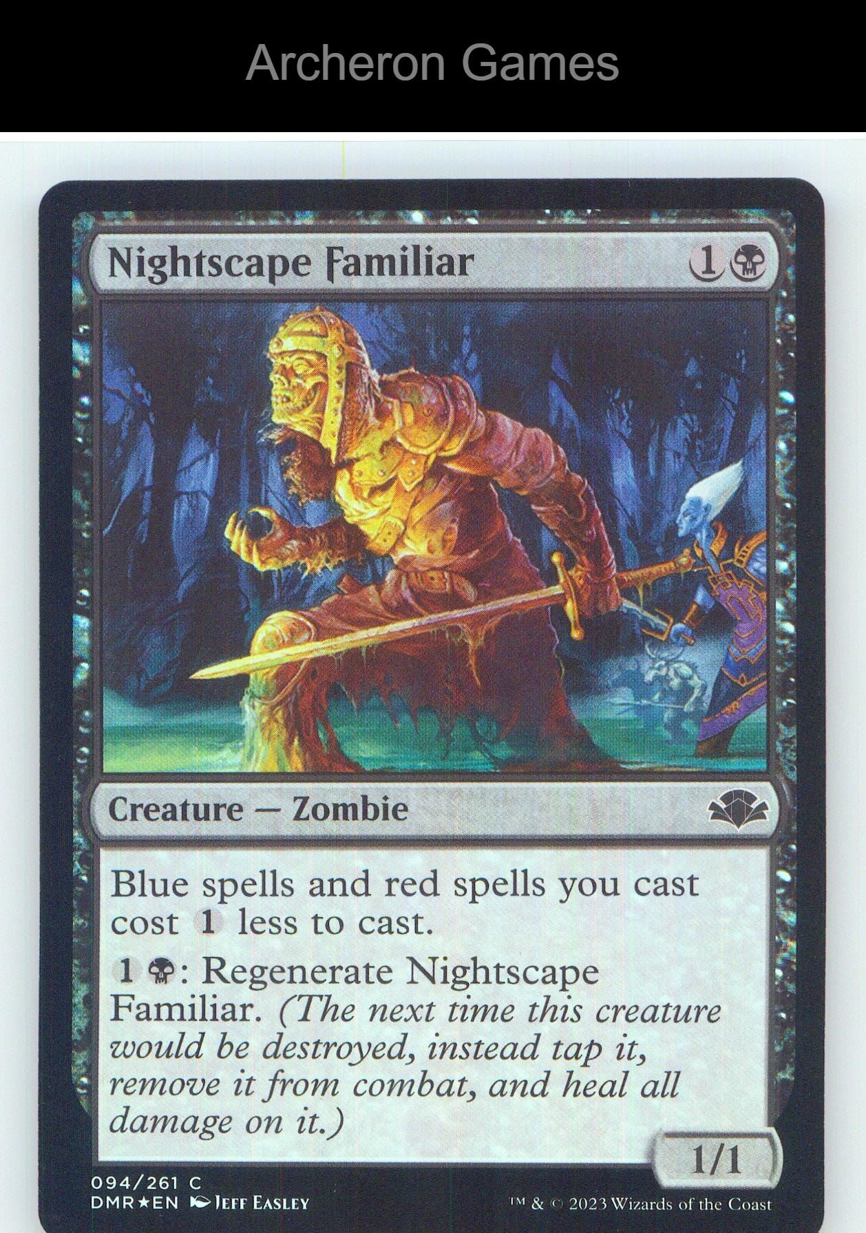 Nightscape Familiar DMR 94 C MTG Card NM/EX+ Foil